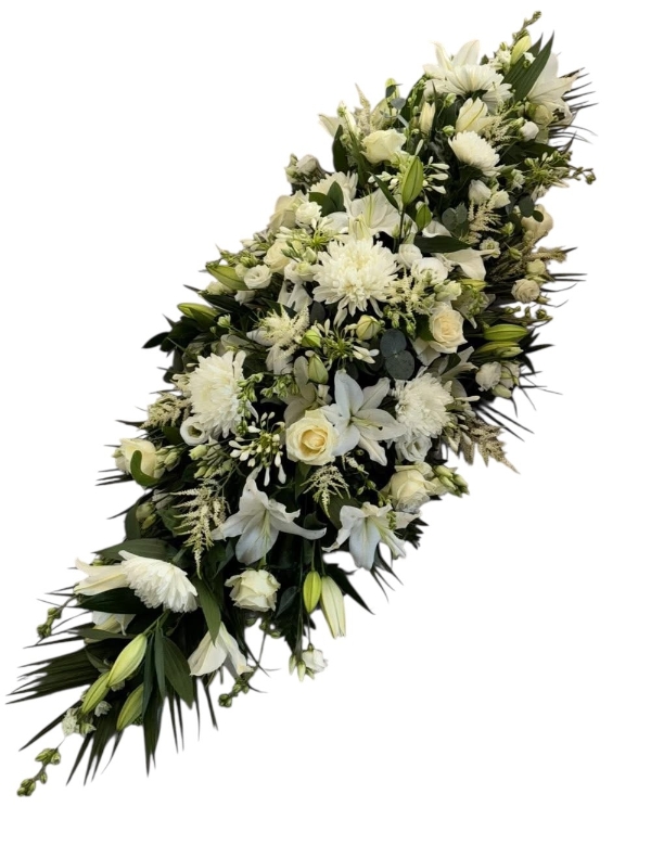 White Coffin Spray
