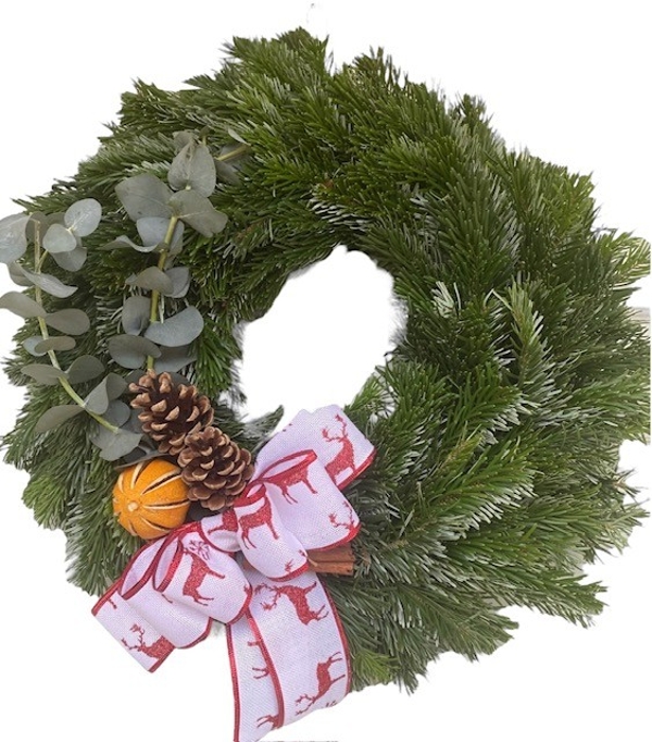 Modern Door Wreath