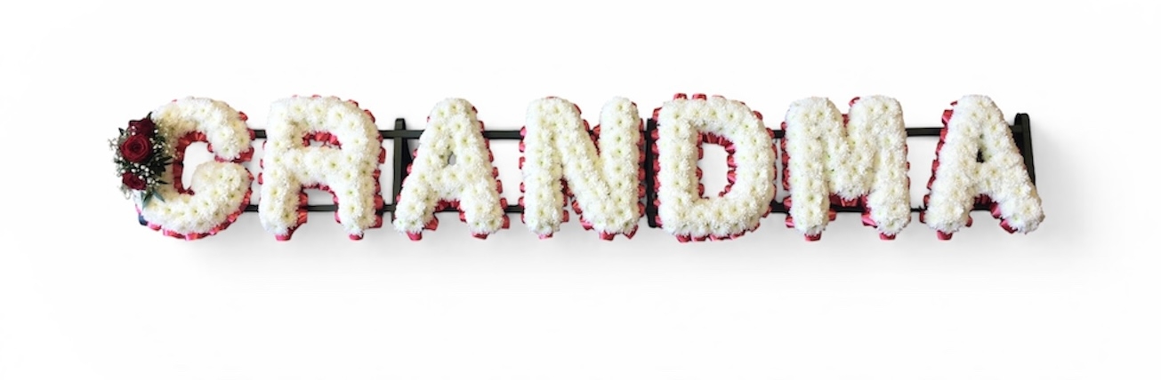 Red Grandma Funeral Tribute