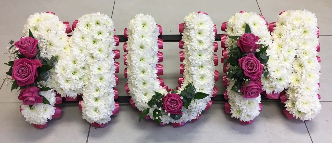 Cerise Mum Funeral Tribute