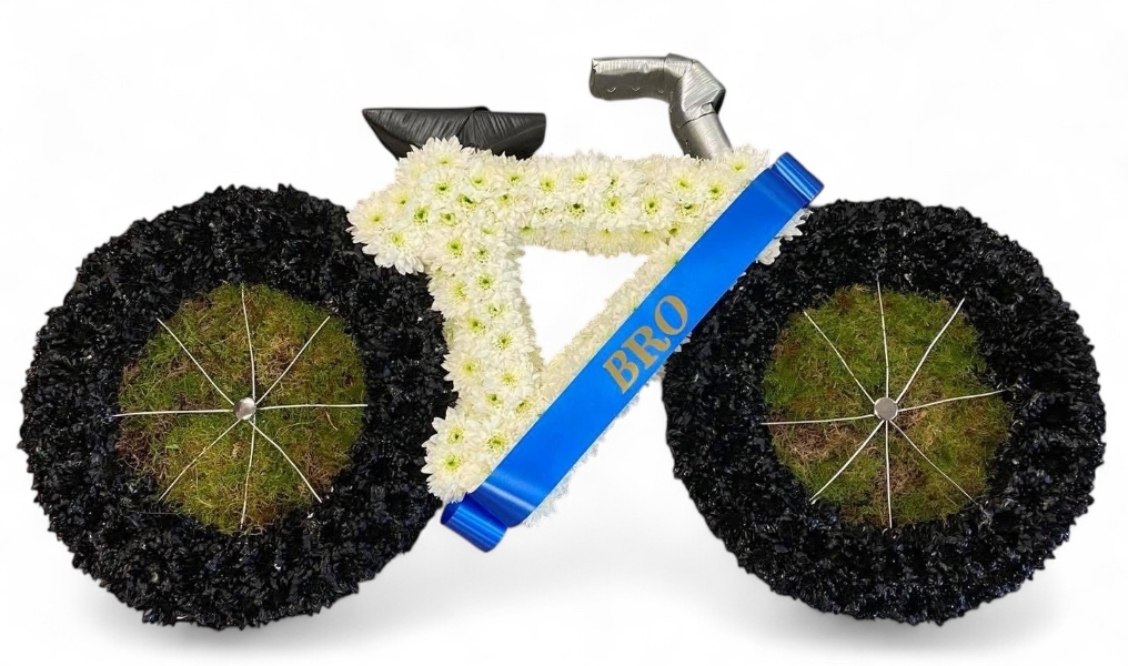 Cycling Bike Funeral Tribute
