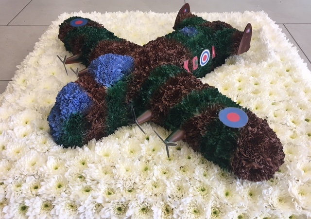 Lancaster Bomber Funeral Tribute
