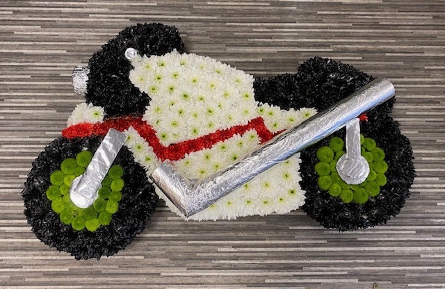 Motorbike Funeral Tribute Two
