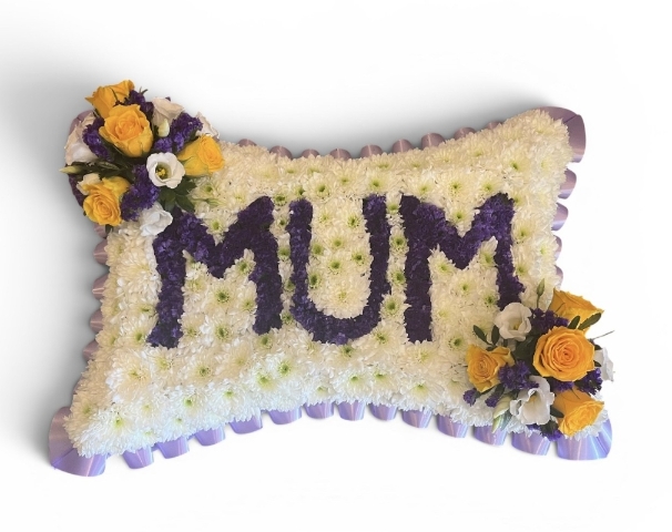Mum Pillow Funeral Tribute