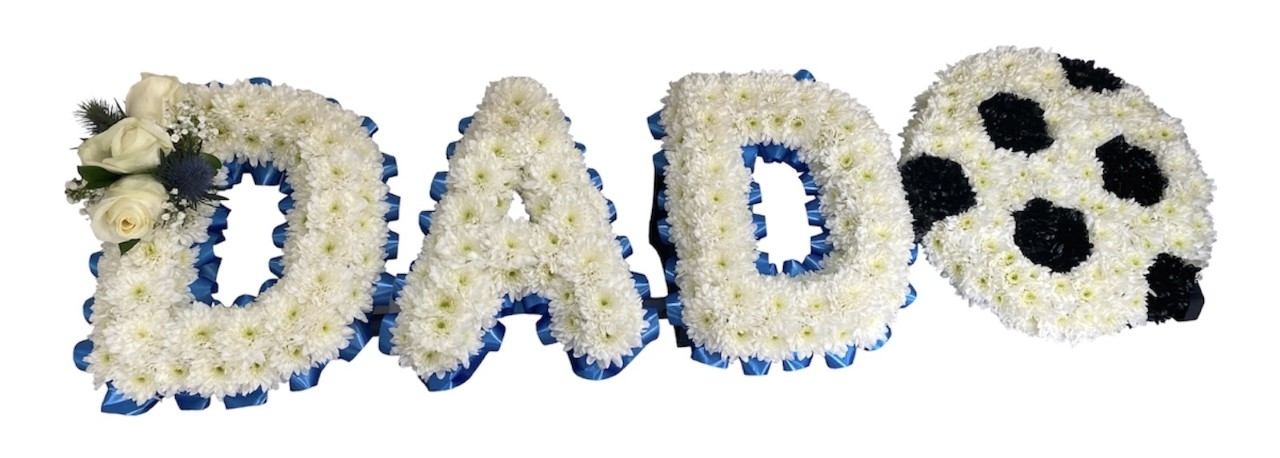 Dad Football Funeral Tribute