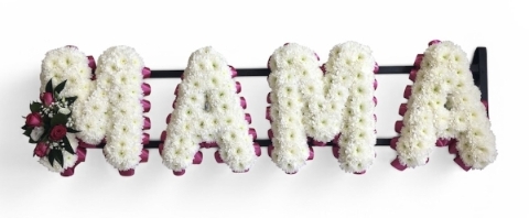 Cerise Pink Mama Funeral Tribute