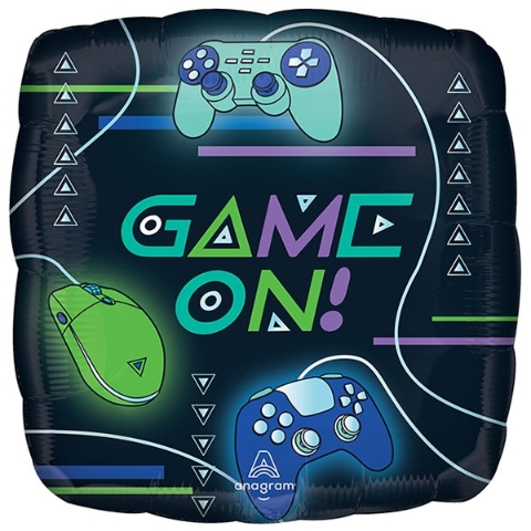 Game On Helium Balloon