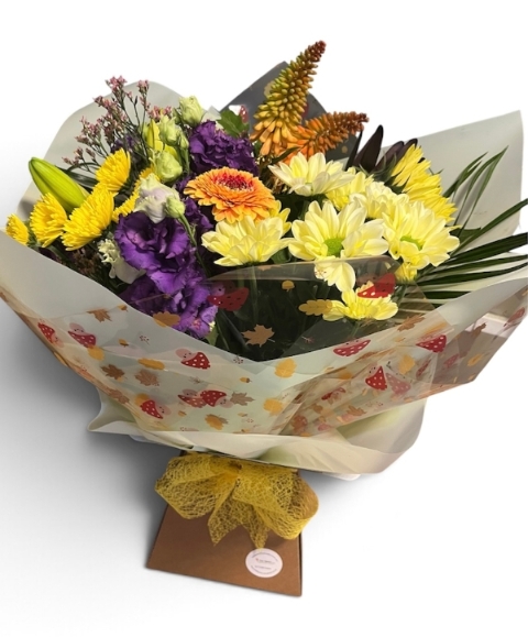 Autumnal Hues Handtied Bouquet