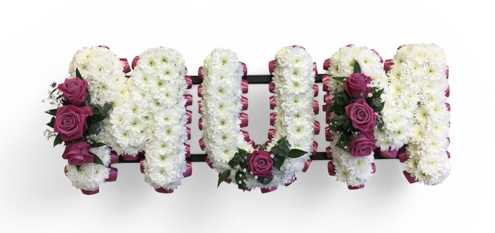 Cerise Mum Funeral Tribute
