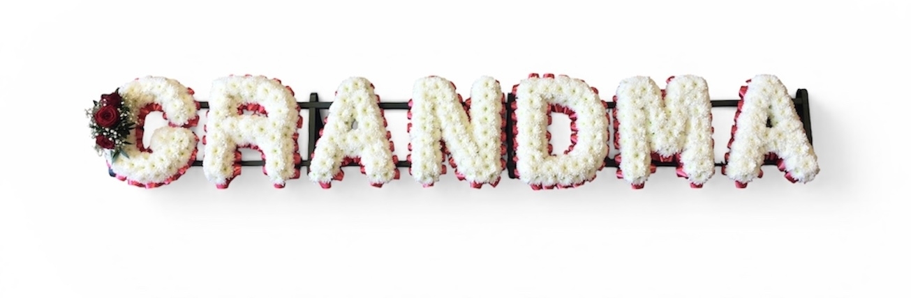 Red Grandma Funeral Tribute