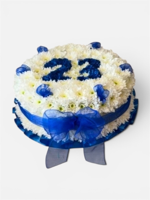 Birthday Cake Funeral Tribute