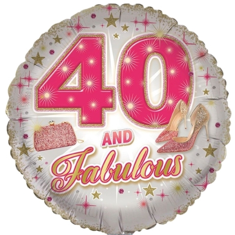 40 And Fabulous Helium Balloon