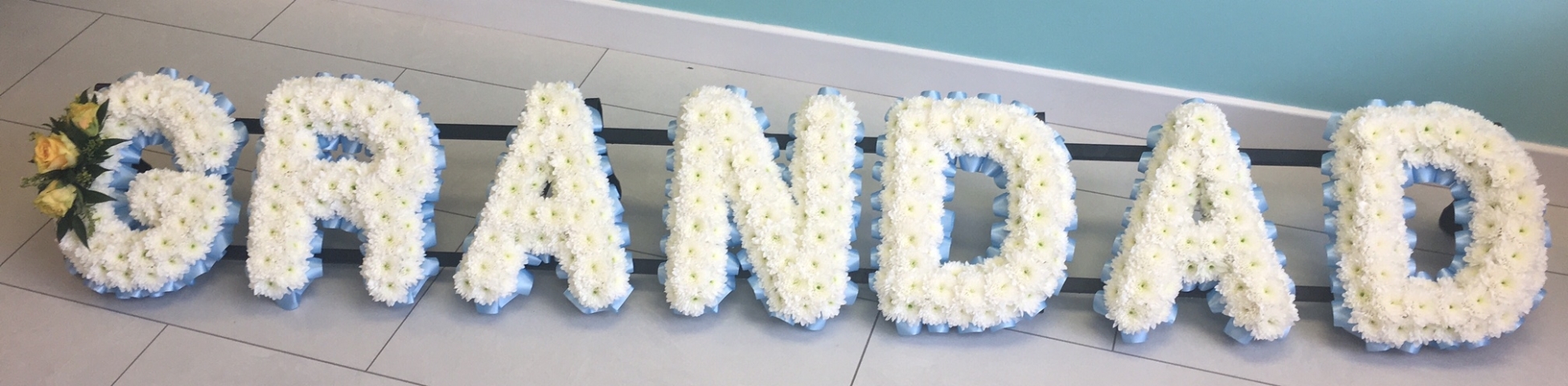 Blue Grandad Funeral Tribute