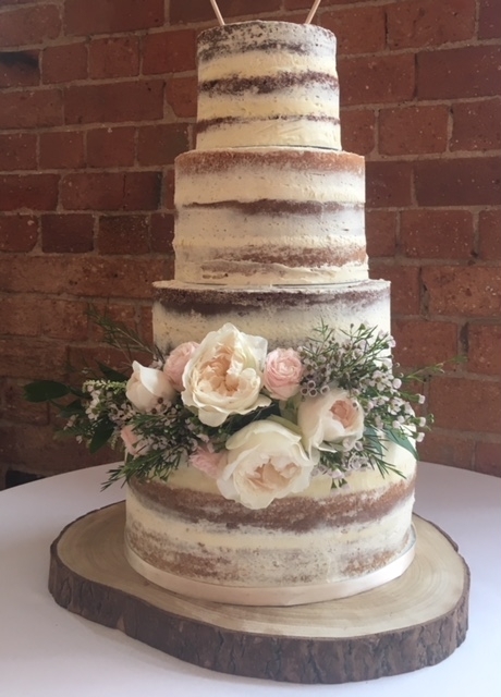 Blush Pink Cake Arrangement