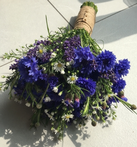 Cornflower & Lavender Bouquet