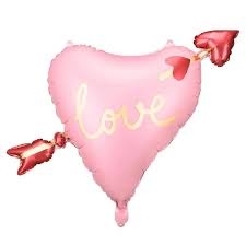 Love Heart Arrow Balloon