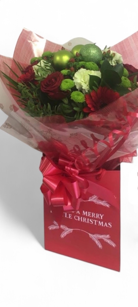 Merry Christmas Handtied