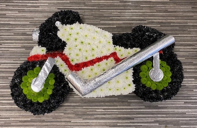 Motorbike Funeral Tribute Two