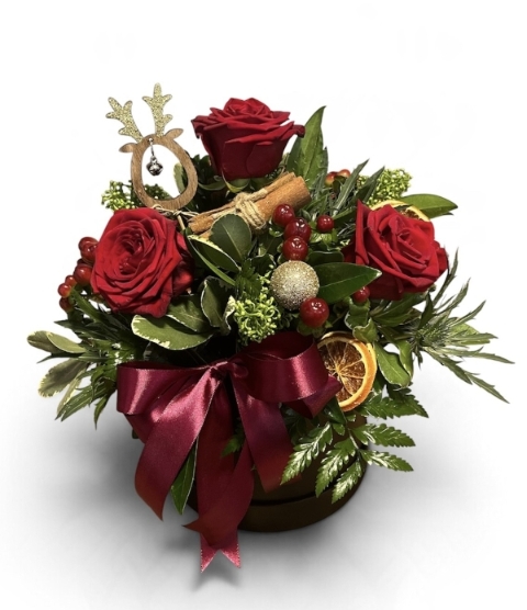 Reindeer Hatbox