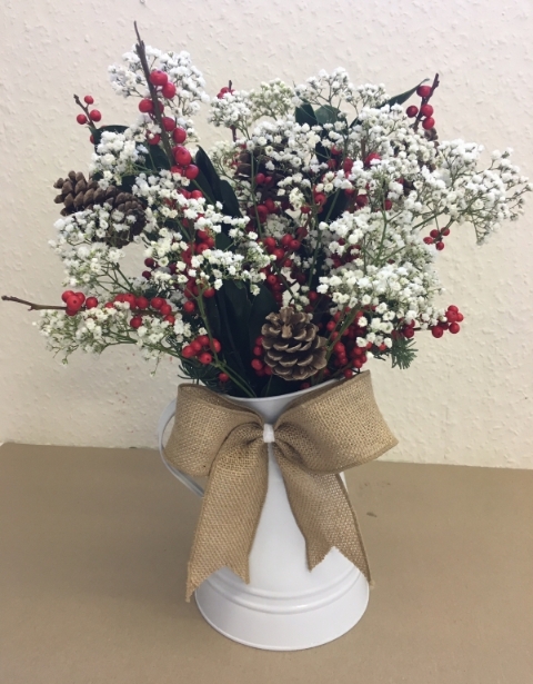Snow Berries Arrangement