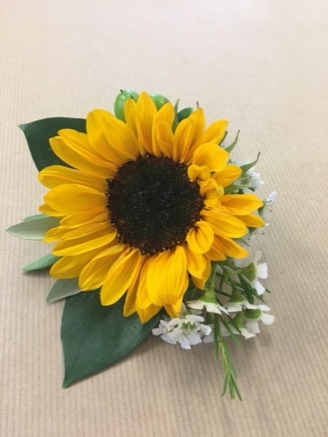 Sunflower Buttonhole